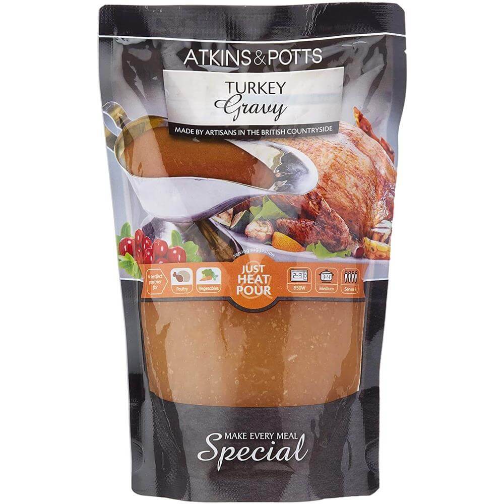 Atkins and Potts Turkey Gravy 400g